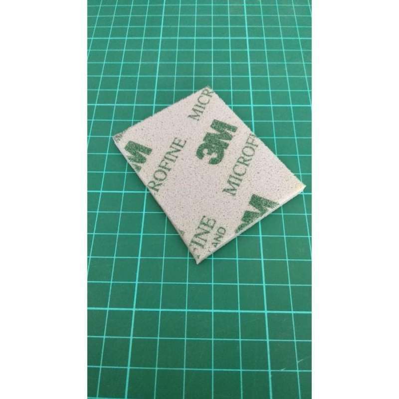 Jual GUNDAM TOOLS SANDING SPONGE 3M MICROFINE / AMPLAS BUSA 7cmX5.5cm di Seller GunPla Town