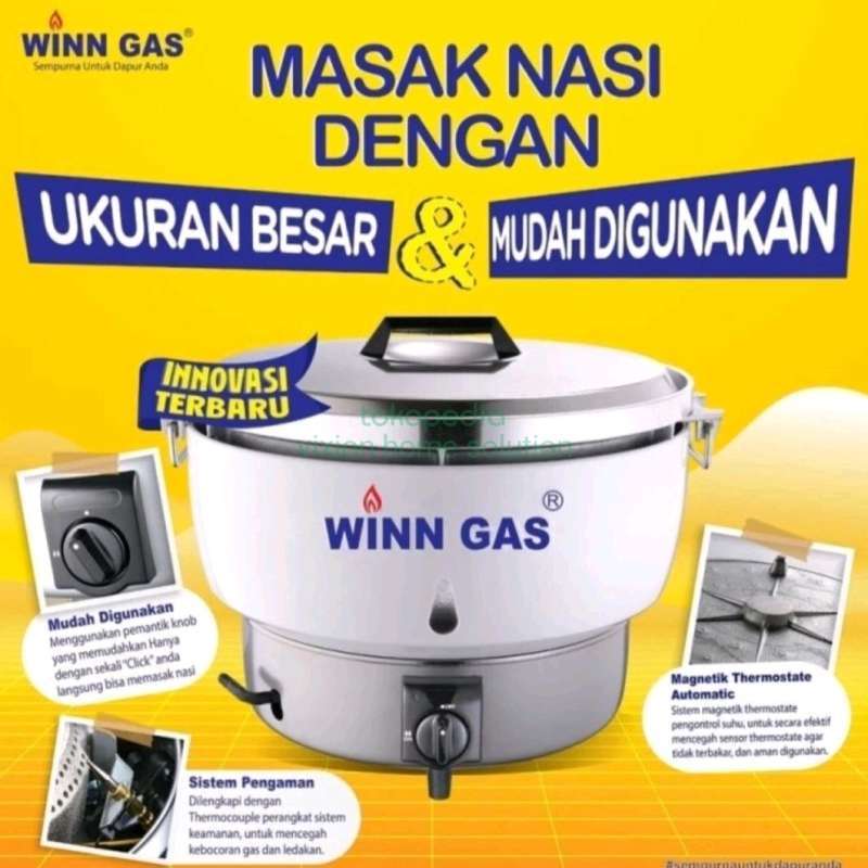 Jual WINN GAS RC 90 Gas Rice Cooker 16 Liter RC90 di Seller VIXION HOME