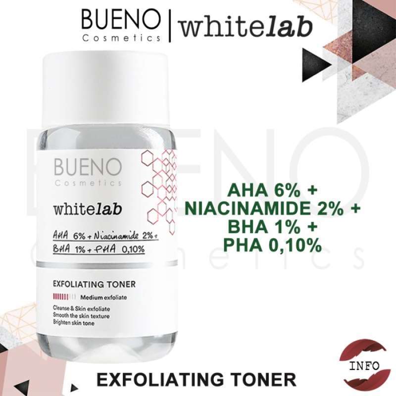 Promo Whitelab Exfoliating Toner White Lab Aha Bha Pha Niacinamide