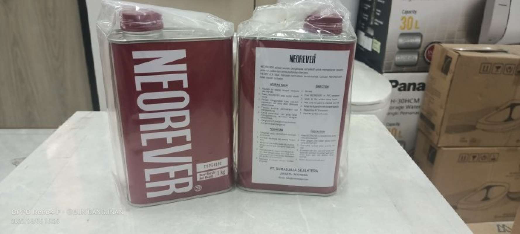 Promo Neorever Paint Remover/perontok Cat 1kg X Garever Pecat Vip ...
