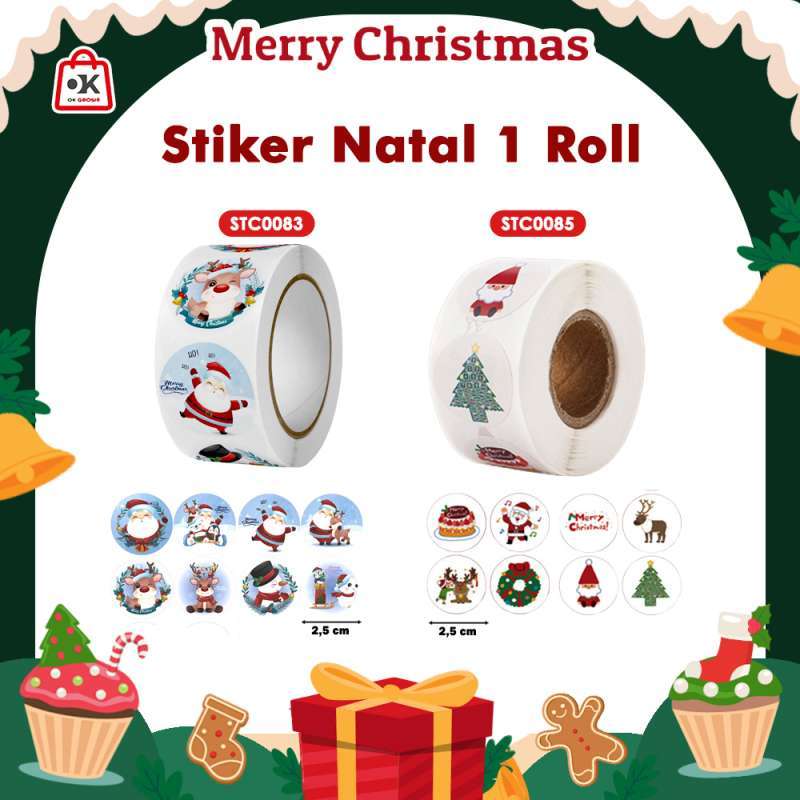 Jual Sticker Roll Christmas Original Harga Termurah Agustus 2024 | Blibli