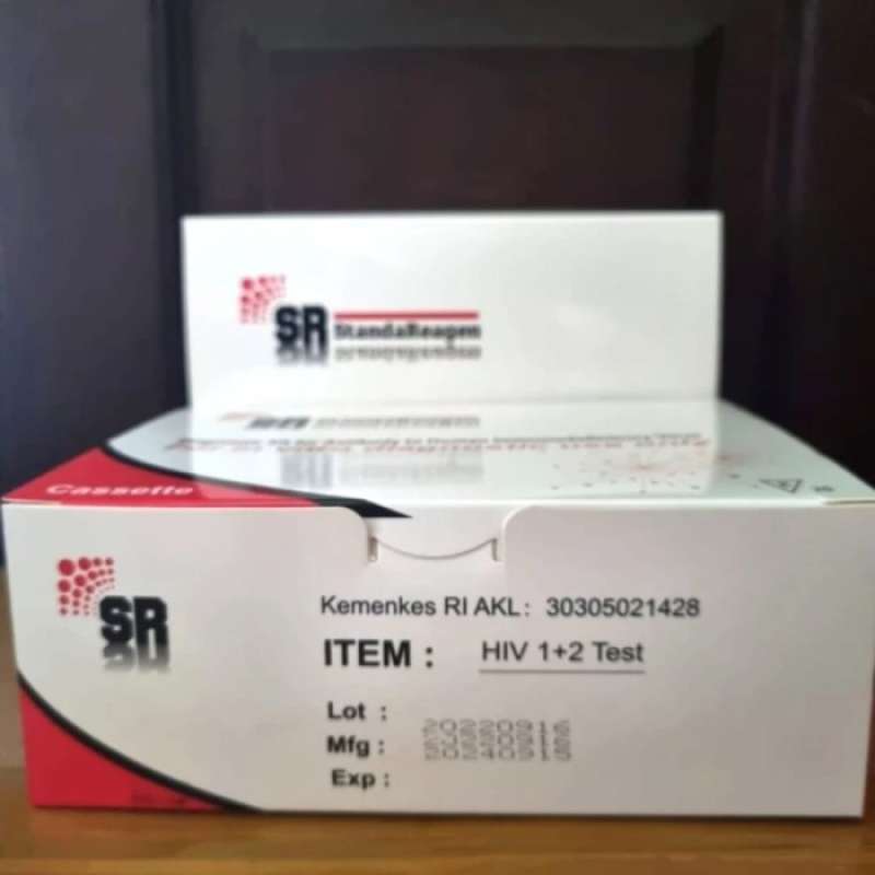 Jual Hiv Test Device Card Sr Isi 25 Casette Alat Test Hiv Di Seller