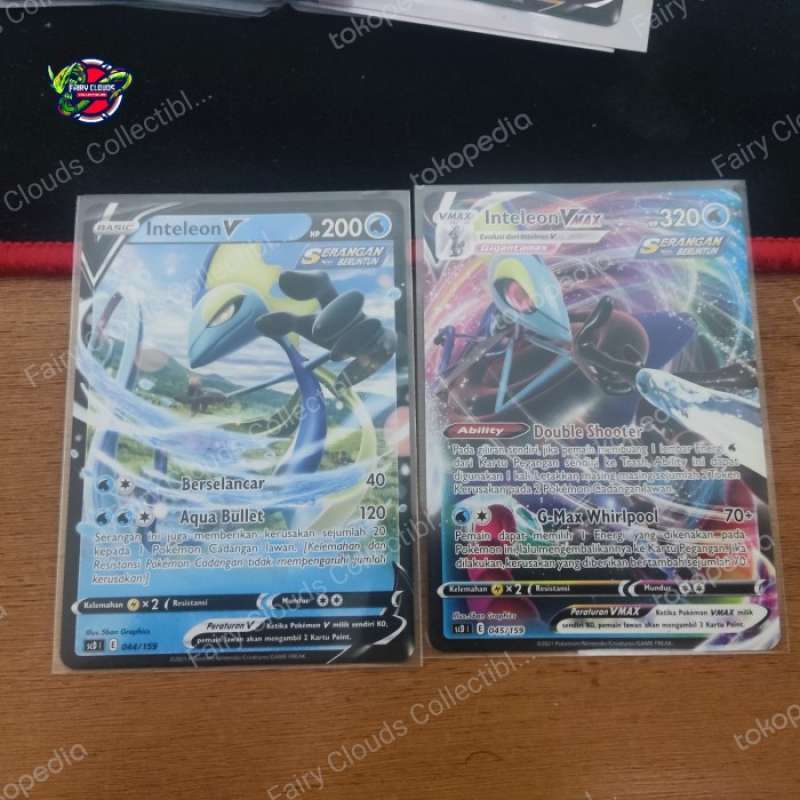 Inteleon V SWSH016 SWSH Black Star Promos Ext. Art Holo Pokémon TCG