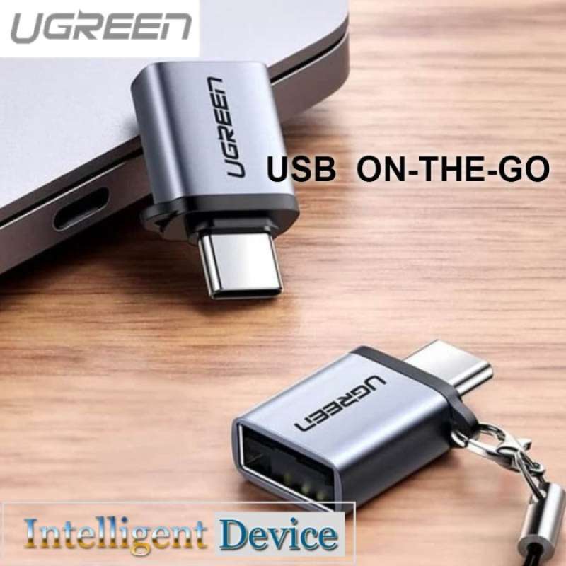 Promo UGREEN OTG TYPE C MALE TO USB 3.0 FEMALE CONVERTER ADAPTER ...