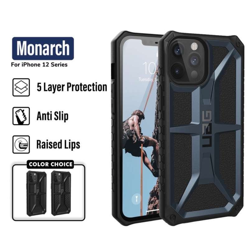 Coque IPhone 12 Pro Max UAG Monarch Black - Heavy Duty - Impact Case - Neuve