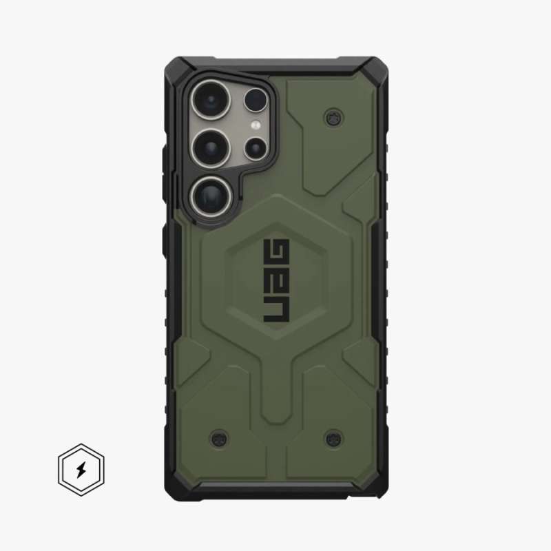 Promo Case Samsung S24 Ultra UAG URBAN ARMOR GEAR PATHFINDER Magsafe Olive Drab S24 Ultra