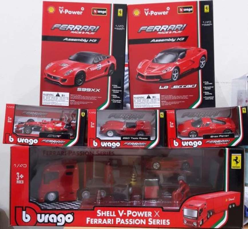 Jual Burago Shell Ferrari Passion Series Complete Set limited Edition Di Seller Lutofia Rawa Buaya Kota Jakarta Barat Blibli