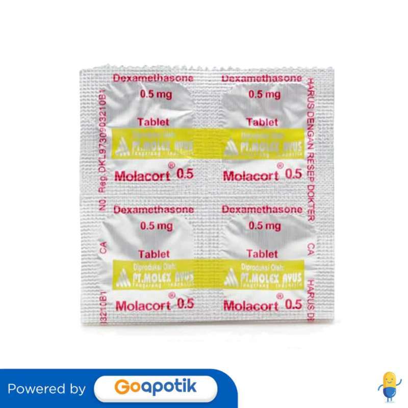 Jual Molacort 0.5 Mg Strip 10 Tablet Di Seller Apotek Adme