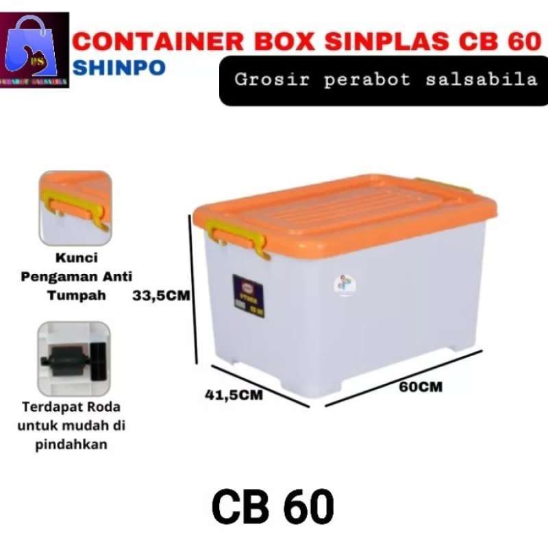 Container Cb Stack 60 Promo Bok Box Kontainer,container Plastik Shinpo Cb 60 Stack Diskon 26% ...