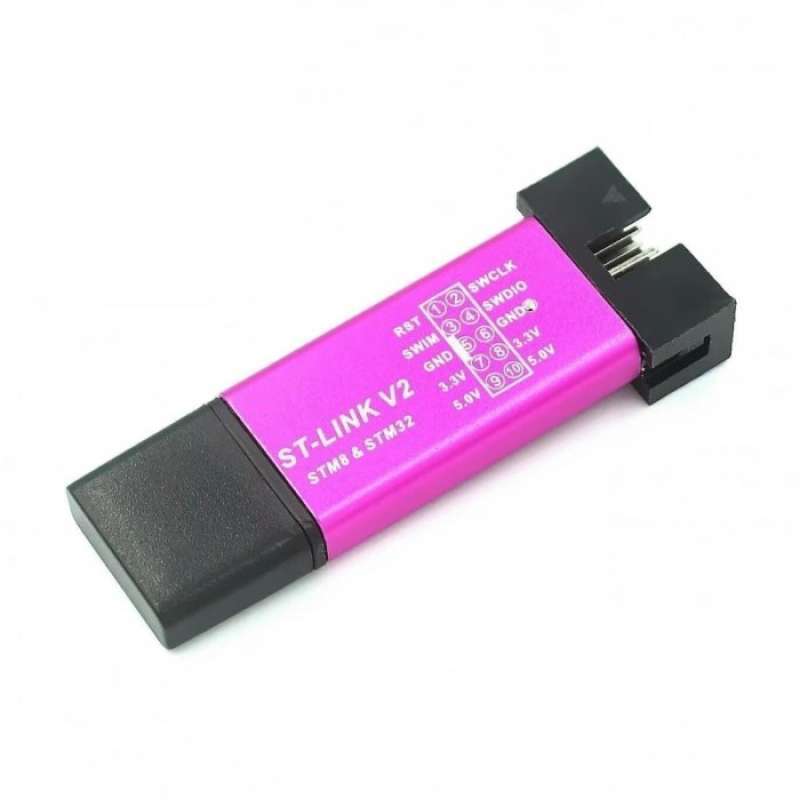 Jual St-link Mini V2 Programmer For Stm8 Stm32 Usb Downloader Stlink Di ...