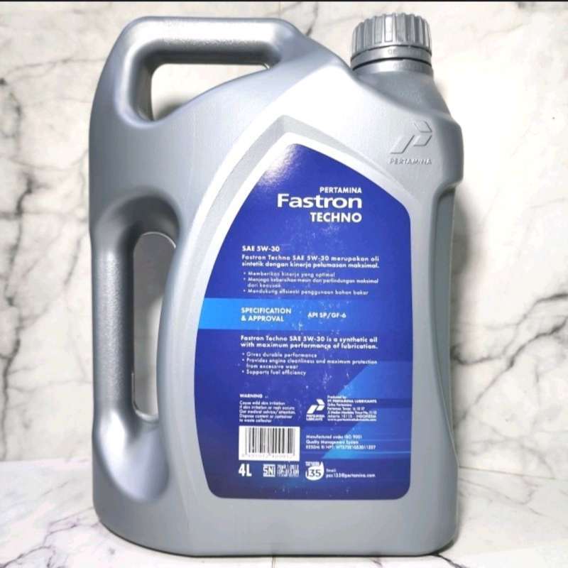 Jual Pertamina Fastron Techno 5w-30 Api Sp/ Gf-6 4 Liter (oli
