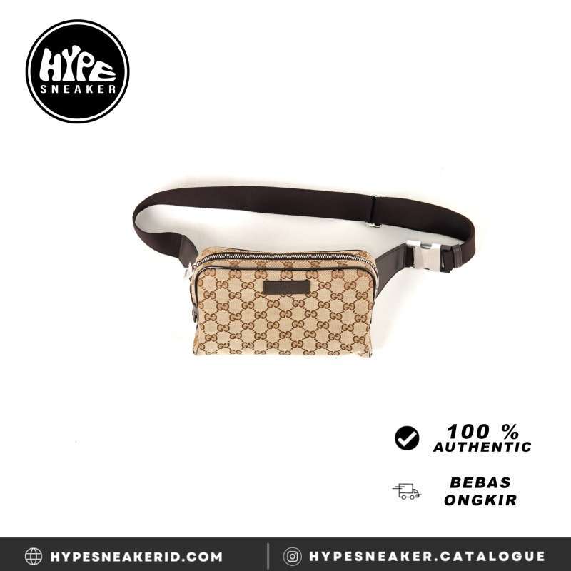 Harga tas pinggang gucci original deals
