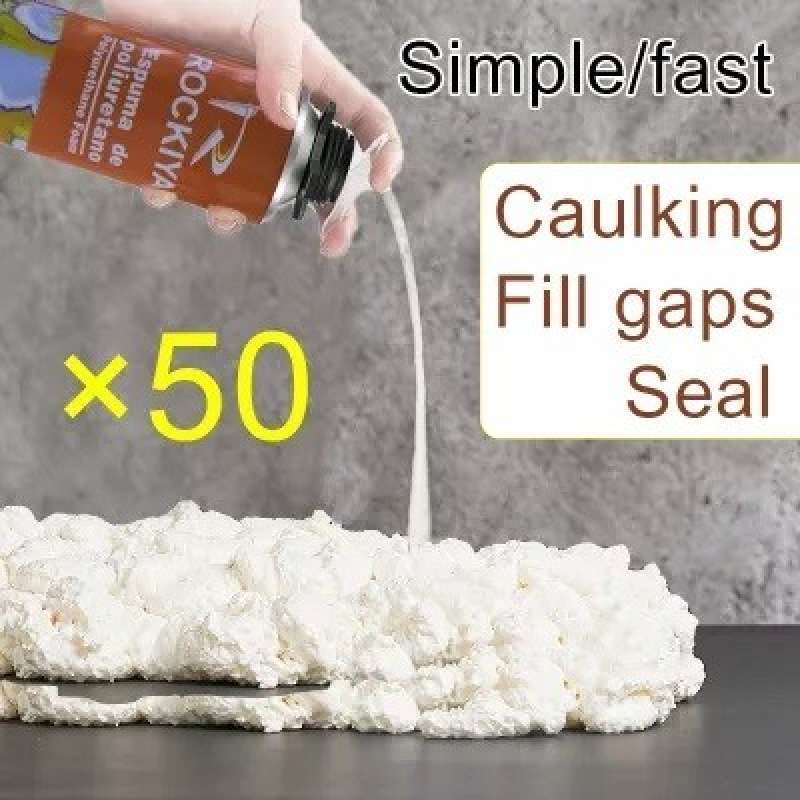 Promo 750ml Pu Polyurethane Sealant Foam Multi Purpose Foam Spray Busa ...