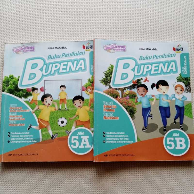 Jual Bupena Jilid 5a Dan 5b Untuk Sd Kelas V Di Seller Hachi ...