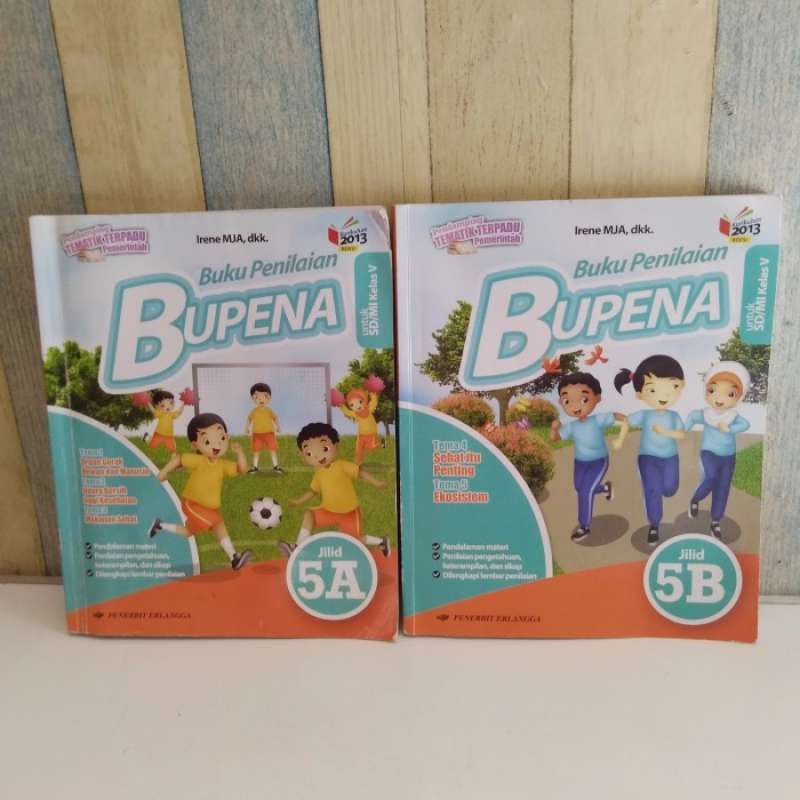 Jual Bupena Jilid 5a Dan 5b Untuk Sd Kelas V Di Seller Hachi ...