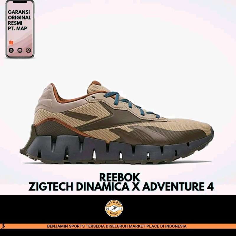 Jual Sepatu Running Trail Pria Reebok Zig Dynamica X Adventure 4 Original Bnib Brown Cofee 42 Di Seller Benjaminsports Benjaminsports Kota Depok Blibli