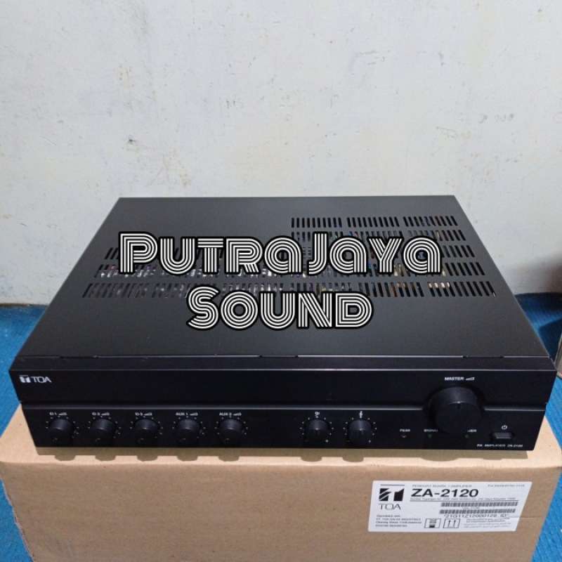 Promo Amplifier Toa Za-2120, Za 2120, Za2120 (120 Watt) Ampli Toa