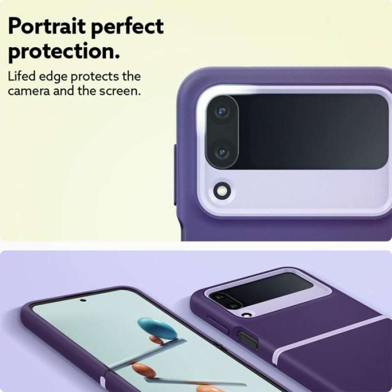 Caseology Galaxy Z Flip 4 Case Nano Pop - Blueberry Navy ACS05119
