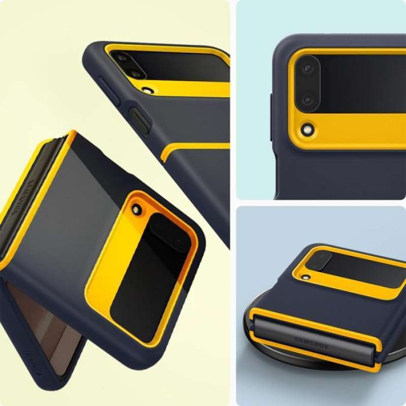 Caseology Galaxy Z Flip 4 Case Nano Pop - Blueberry Navy ACS05119