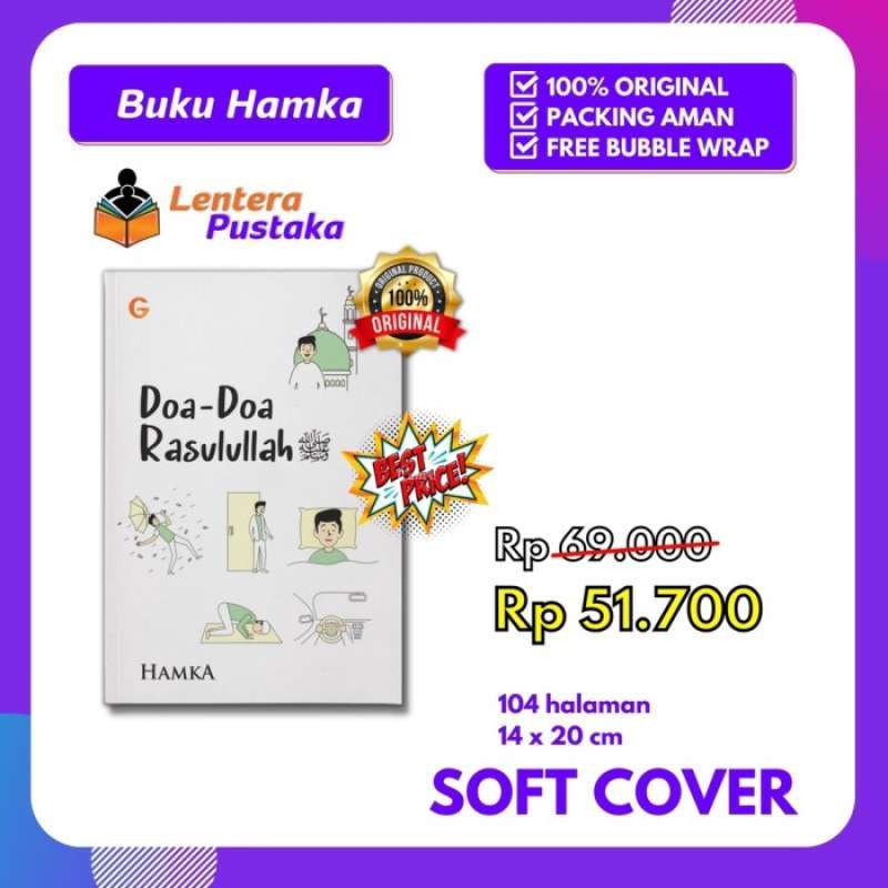 Promo Ori Doa Doa Rasulullah Buku Hamka Soft Cover Original Diskon 26% ...