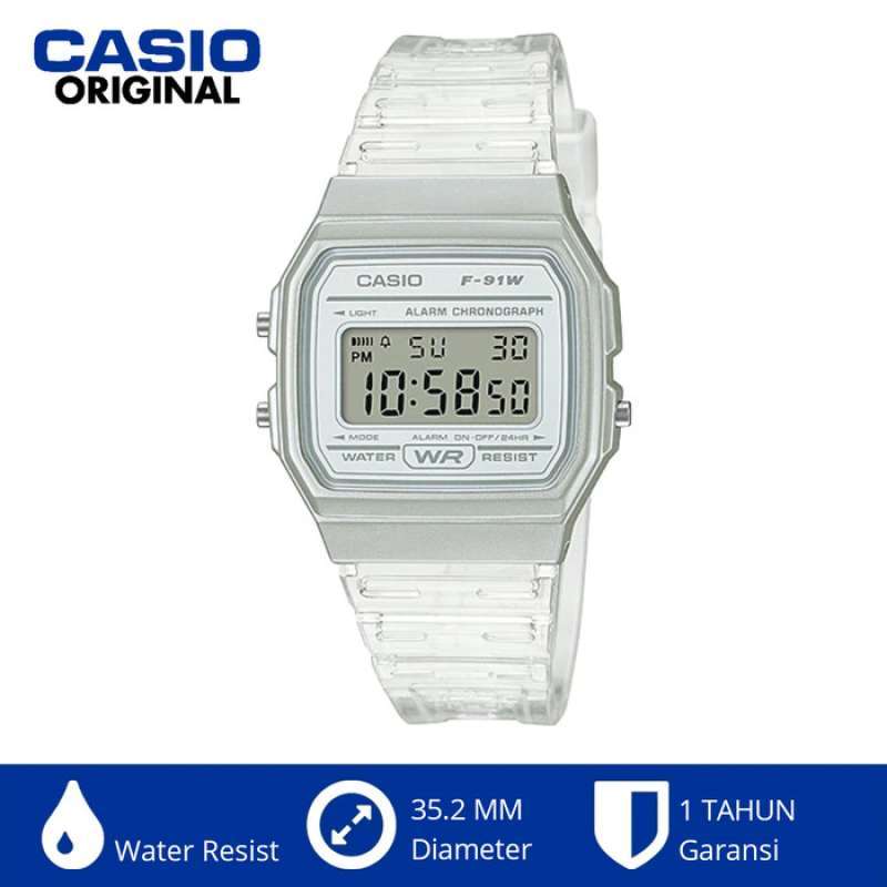 Jual Casio Original F 91ws 7df F91w F91 Jelly Bening Jam Tangan Digital Di Seller Amor One Store Koja Utara Kota Jakarta Utara Blibli