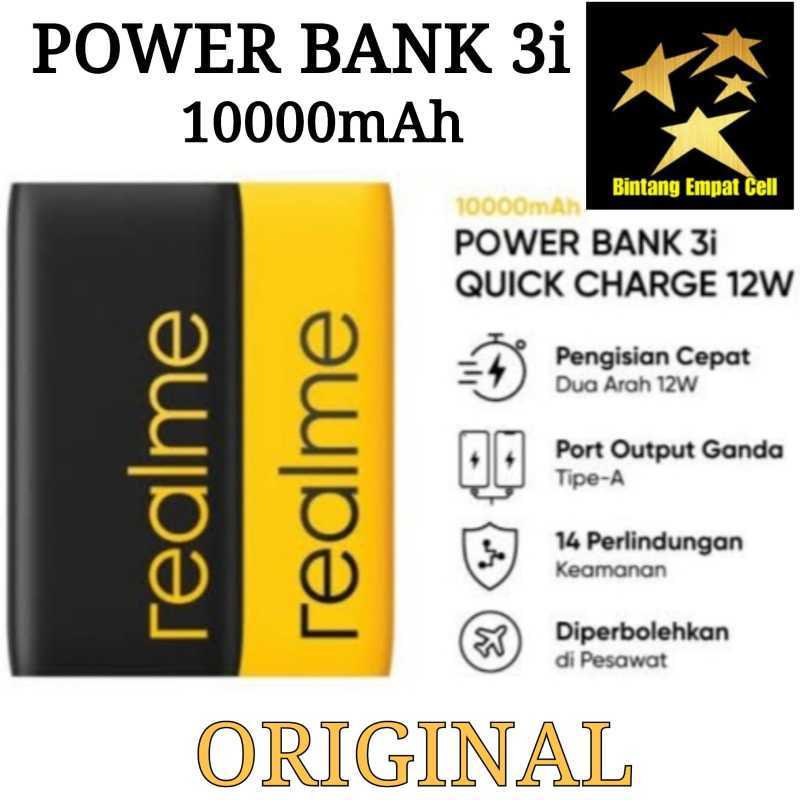 Jual Powerbank Realme 3i Fast Charging 10000mah Garansi Resmi Di