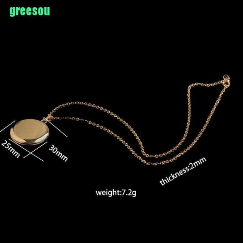 Gs Names Lockets Jual Gs Kalung Rantai Dengan Liontin Locket Foto Bulat Bahan Stainless ...