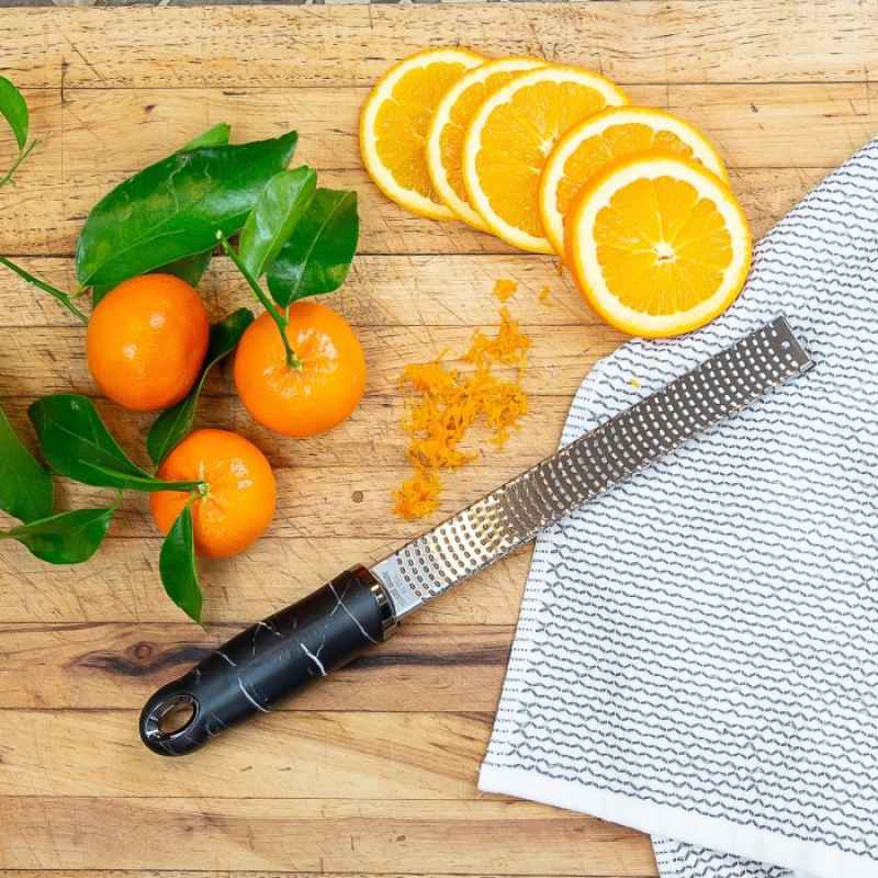 Jual Microplane Premium Zester Blue Grater Greter Parutan - Black ...