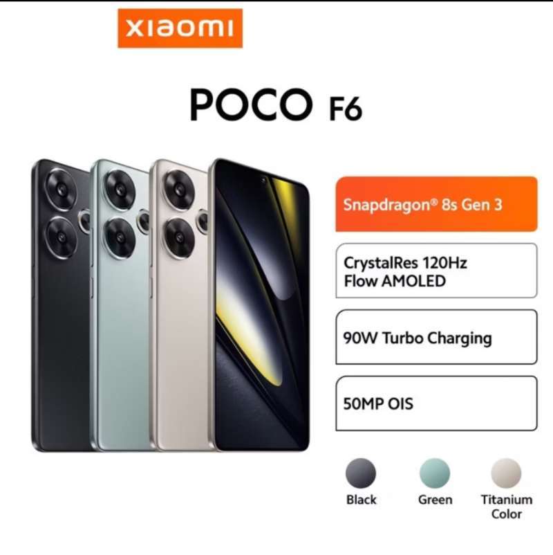 POCO F6 12GB 512GB 黒色 日本語対応＋googleplay対応