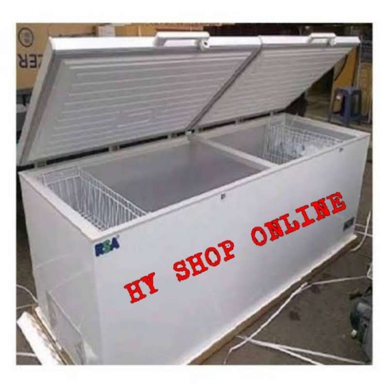 Promo Chest Freezer Rsa Cf-750 Big 2 Pintu Thermometer Digital Promo ...