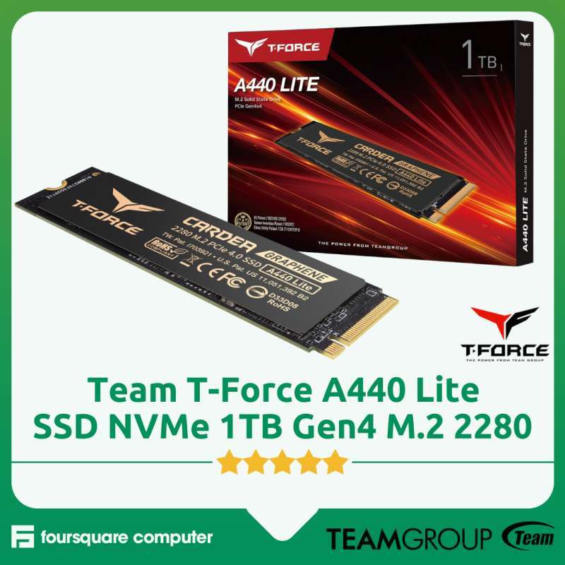 Nvme Cardea A440 Team Group T-FORCE CARDEA A440 PRO 1TB SSD Specs
