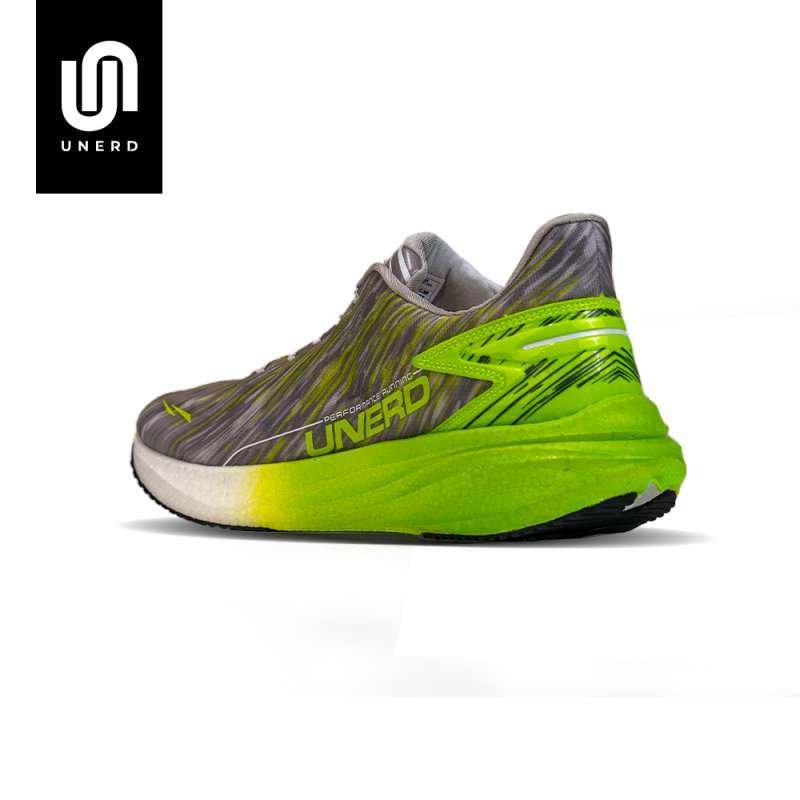UNERD PERFORMANCE QUANTUM GREY CORE Sepatu Running Pria Wanita