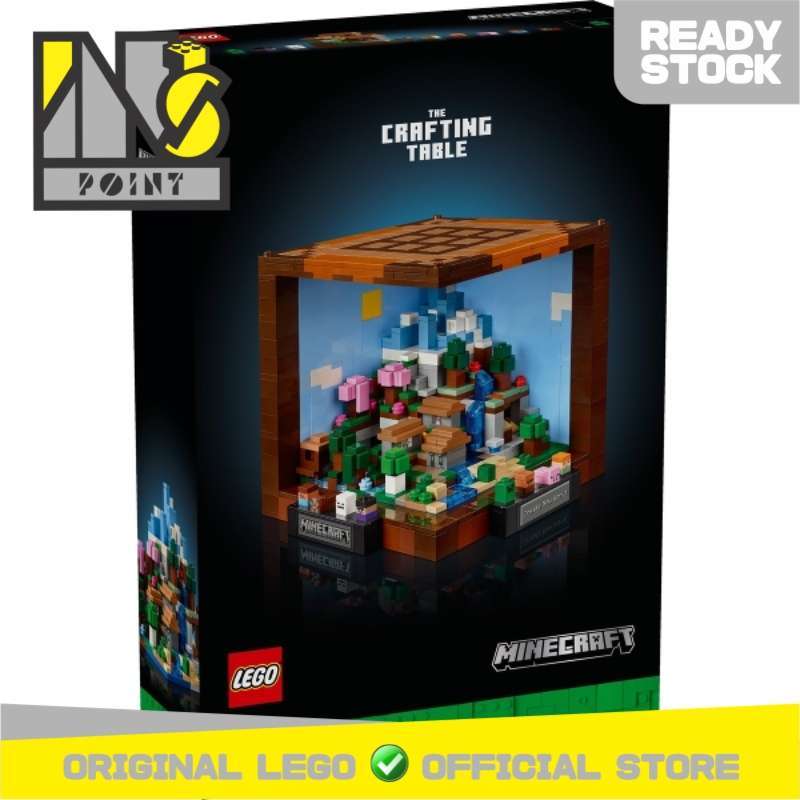 Jual LEGO 21265 Minecraft The Crafting Table Di Seller