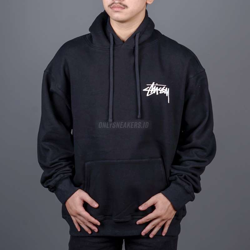 Jual Stussy Cherries Black Hoodie (100% Authentic) Di Seller