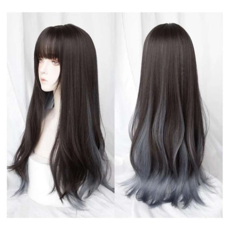 Promo Aegyoshoppe Zz520-3 Zz520-28 Full Korean Wig Blow 70cm