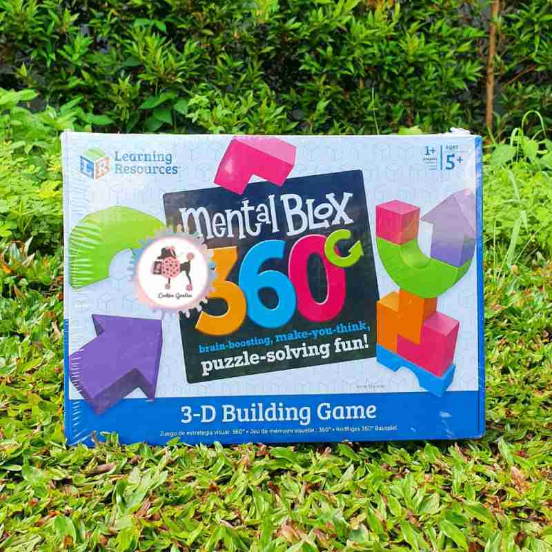 Jual Learning Resources Mental Blox 360 Degree 3d Building Game Di