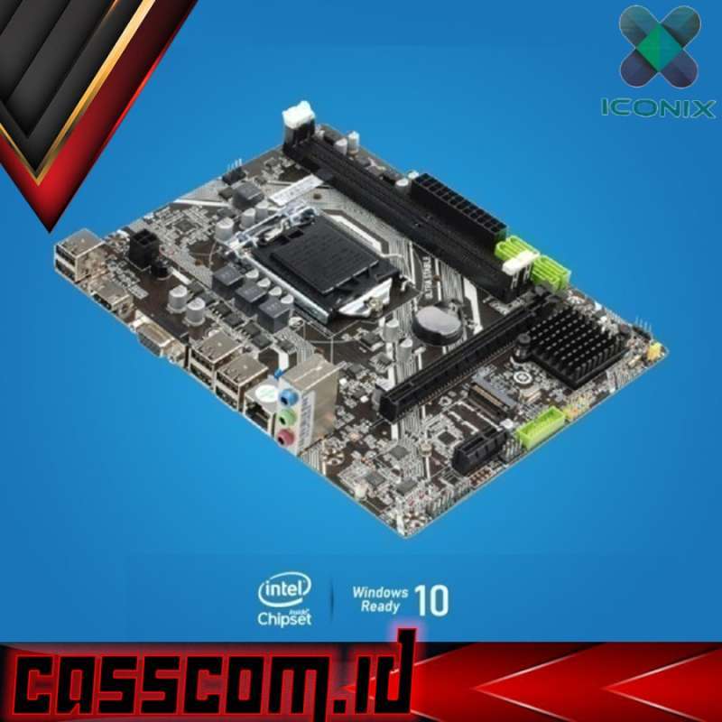 Jual Motherboard Iconix H61da1 Intel Lga 1155 Nvme Mobo H61 Da1