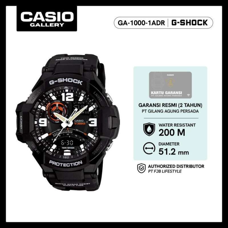 Jam Tangan Casio Gbx 1000 Promo G-Shock Ga-1000-1adr Jam Tangan