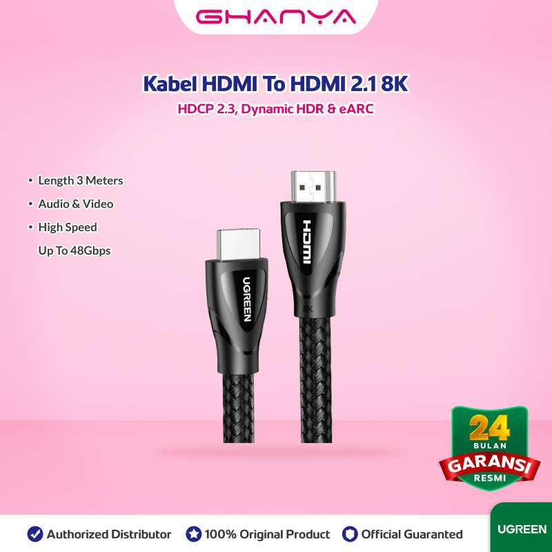 UGREEN Kabel HDMI To HDMI 8K 120Hz High Speed 48GBPS Meter 80404