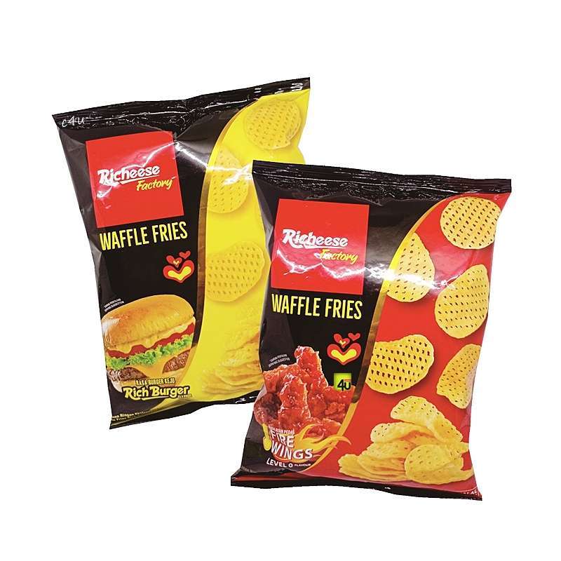 Promo Richeese Factory Waffle Fries - Snack Ekstrudat Kentang - 54 Gr ...