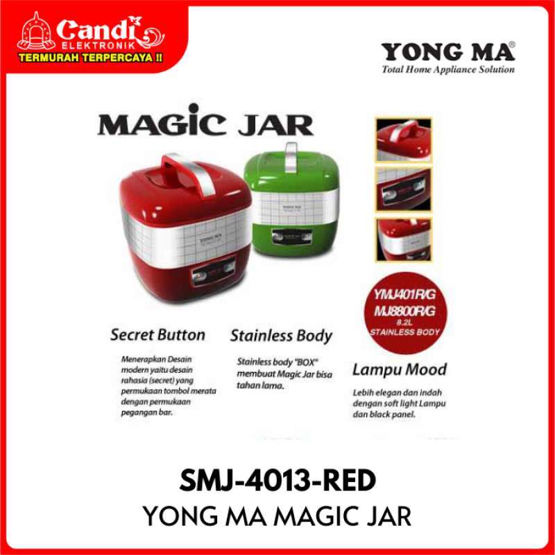 Magic 2 Liter Promo Yongma Magic Jar 8,2 Liter Penanak Nasi Inner Pot Blacktinu Smj ...