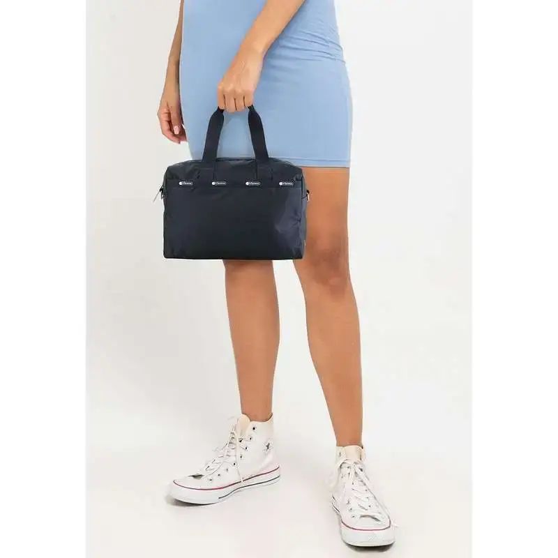 ☆LeSportsac Small Uptown Satchel BlackC☆ Dark Blue Small Uptown 