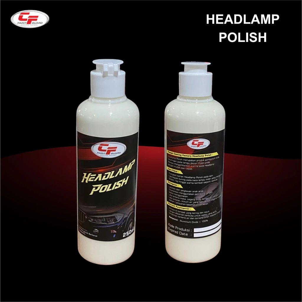 Promo Coating Factory Headlamp Polish Untuk Poles Headlamp Yang Kusam ...
