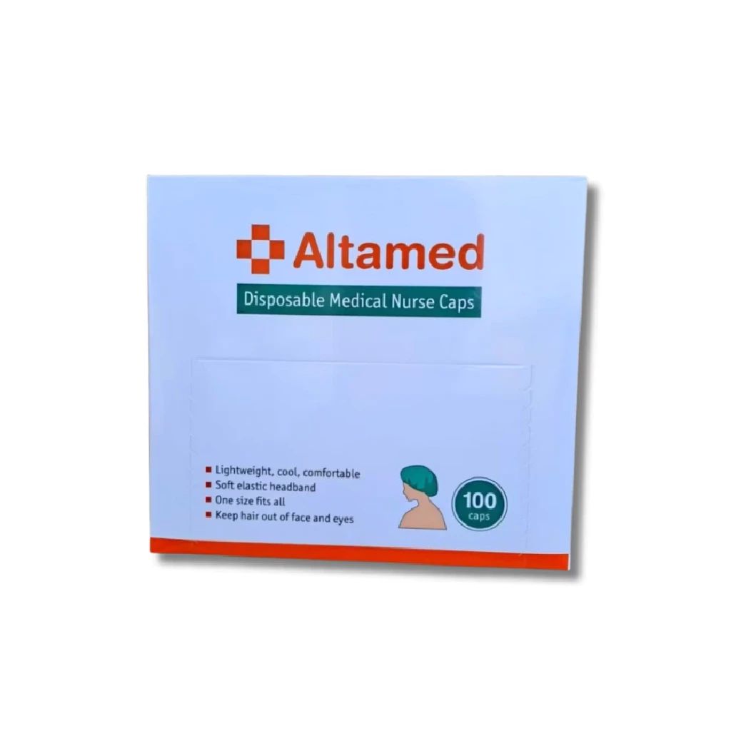 Jual Altamed Medical Nurse Caps Box Isi 100 Pcs - Penutup Kepala Medis ...