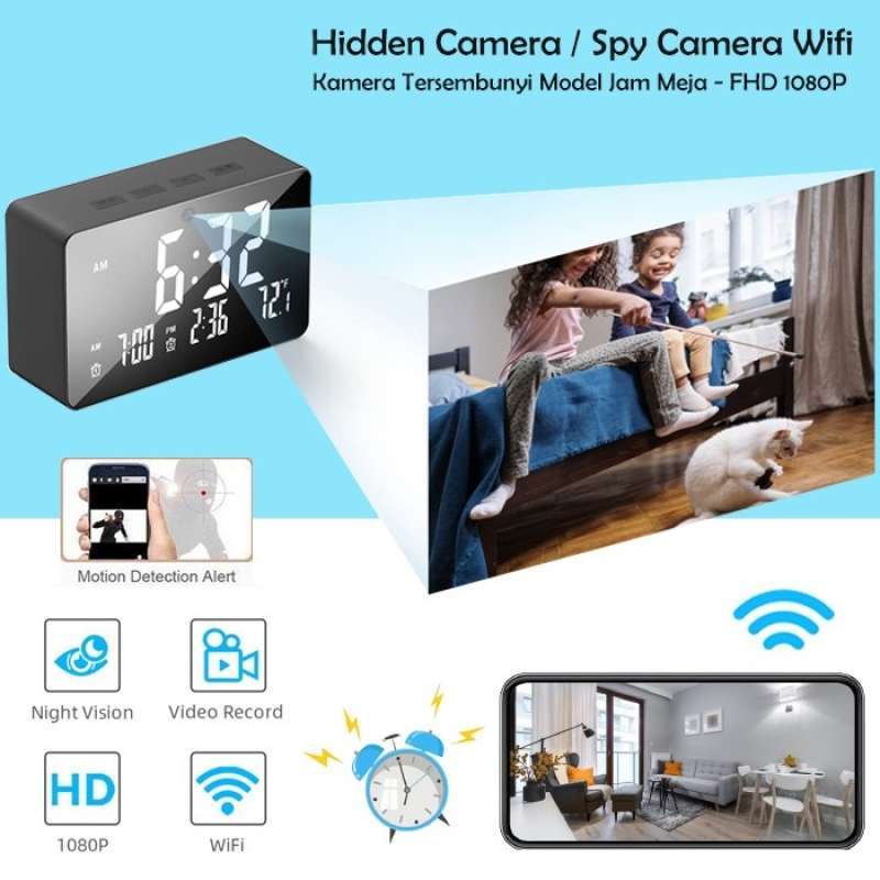 Jual Kamera Cctv Jam Dinding Original, Murah & Diskon April 2024 | Blibli