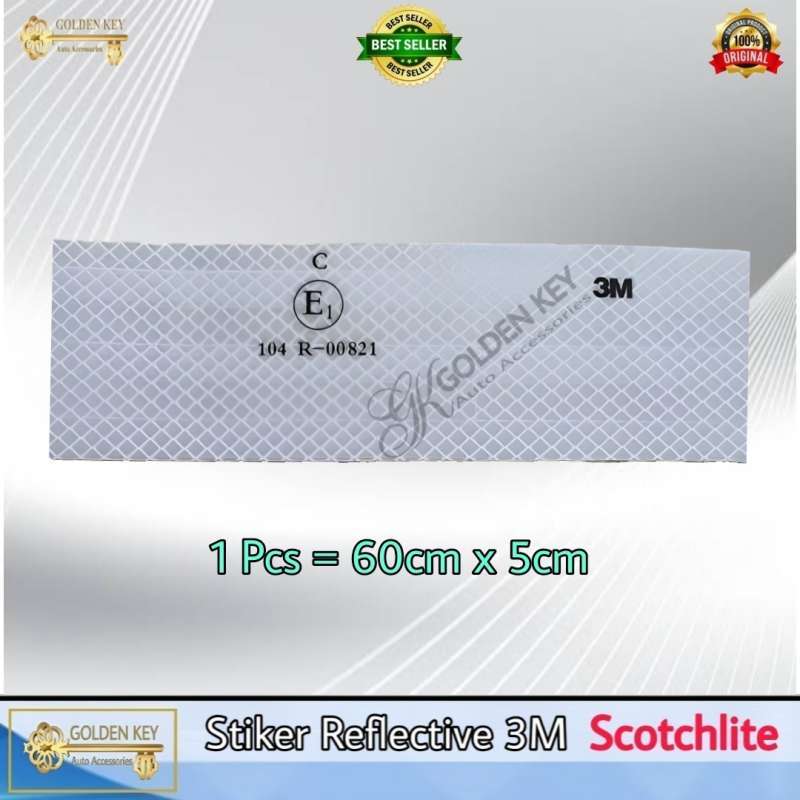 Jual Stiker Mobil Box 3m / Stiker Reflective 3m Mobil Box Kir Dishub Di ...