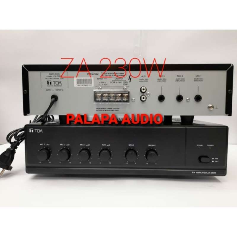 Promo Amplifier Toa Za-230W / Za 230W / Za 230 W Diskon 9% di Seller ...