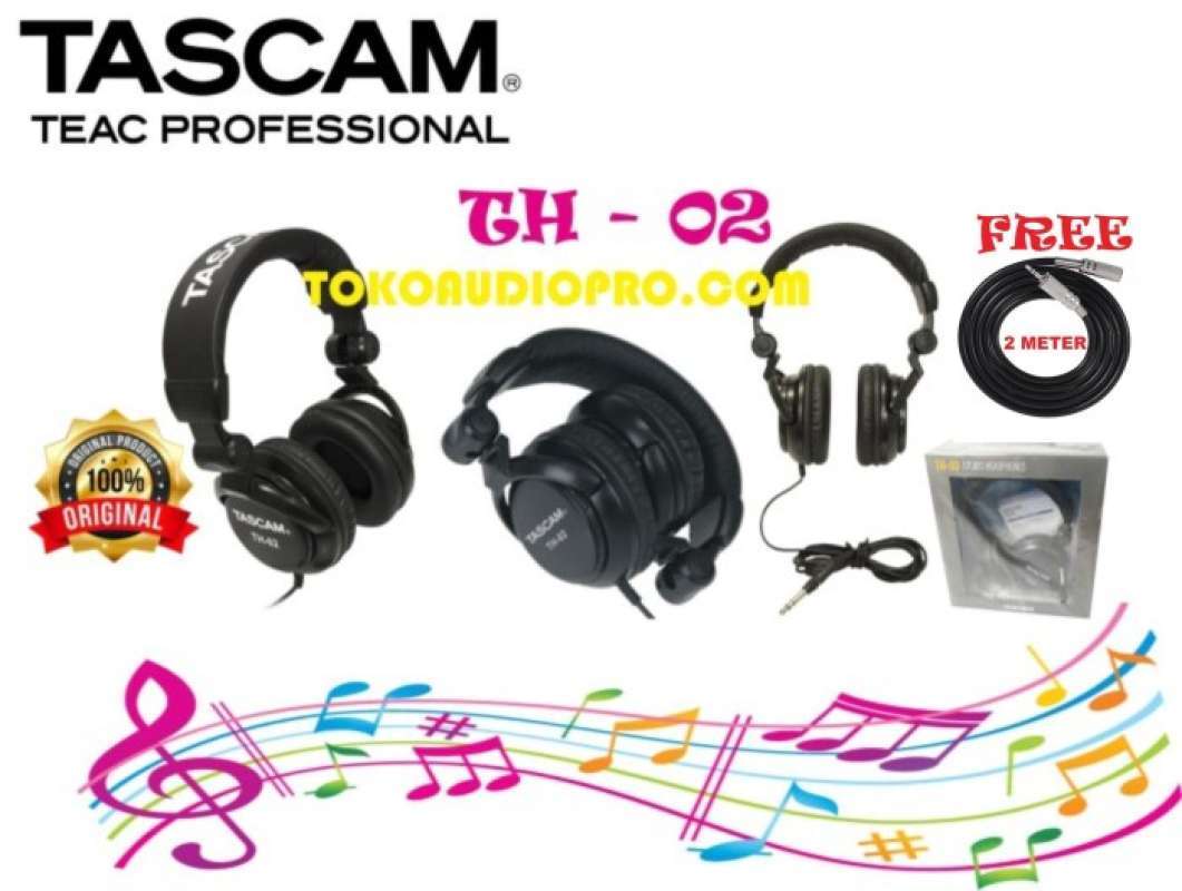 Promo tascam th02 / th-02 / th 02 headphone Diskon 23% di Seller Focus ...
