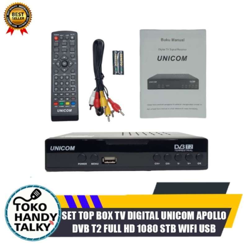 Promo Set Top Box Tv Digital Apollo Dvb T2 Full Hd 1080 Stb Wifi