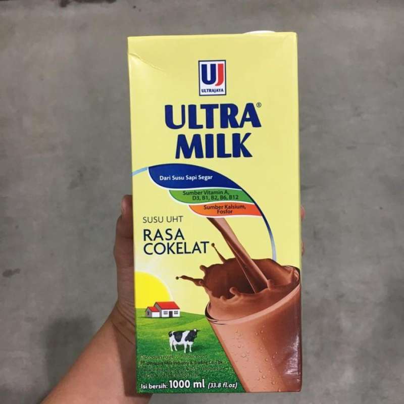 Jual Susu Uht Ultra Milk Coklat 1l Di Seller Ev Frozen Food